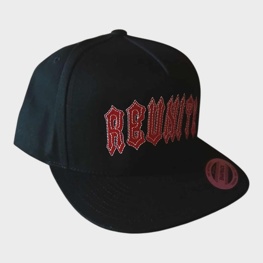 Reunite   Flat Bill Snapback Cap (Embroidery)
