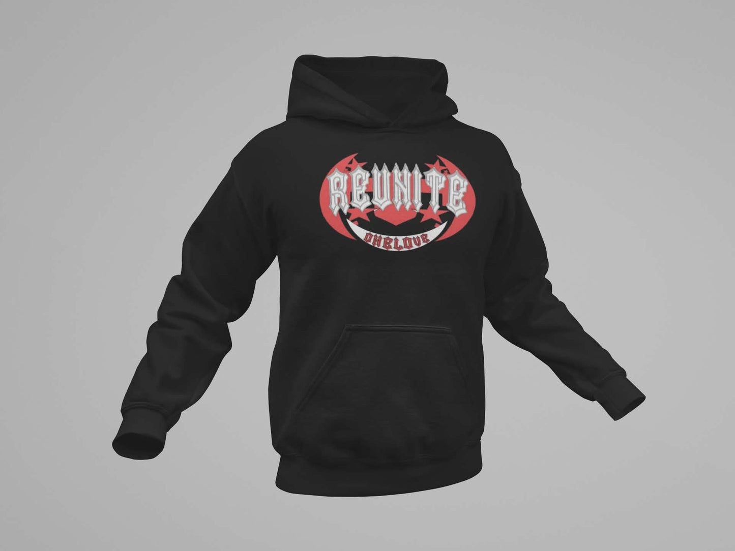 Reunite   One Love  Design Hoodie Sweatshirt