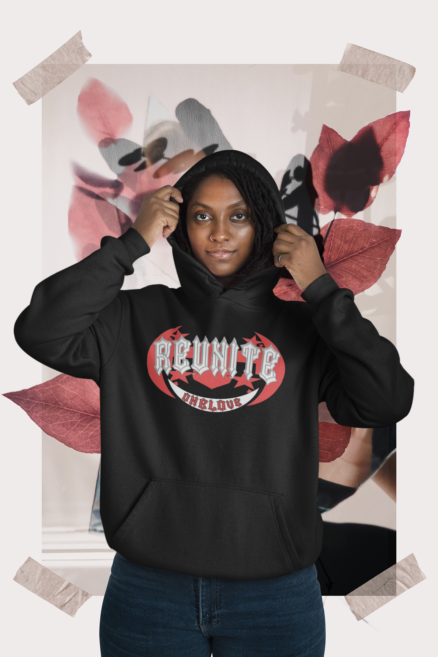 Reunite   One Love  Design Hoodie Sweatshirt