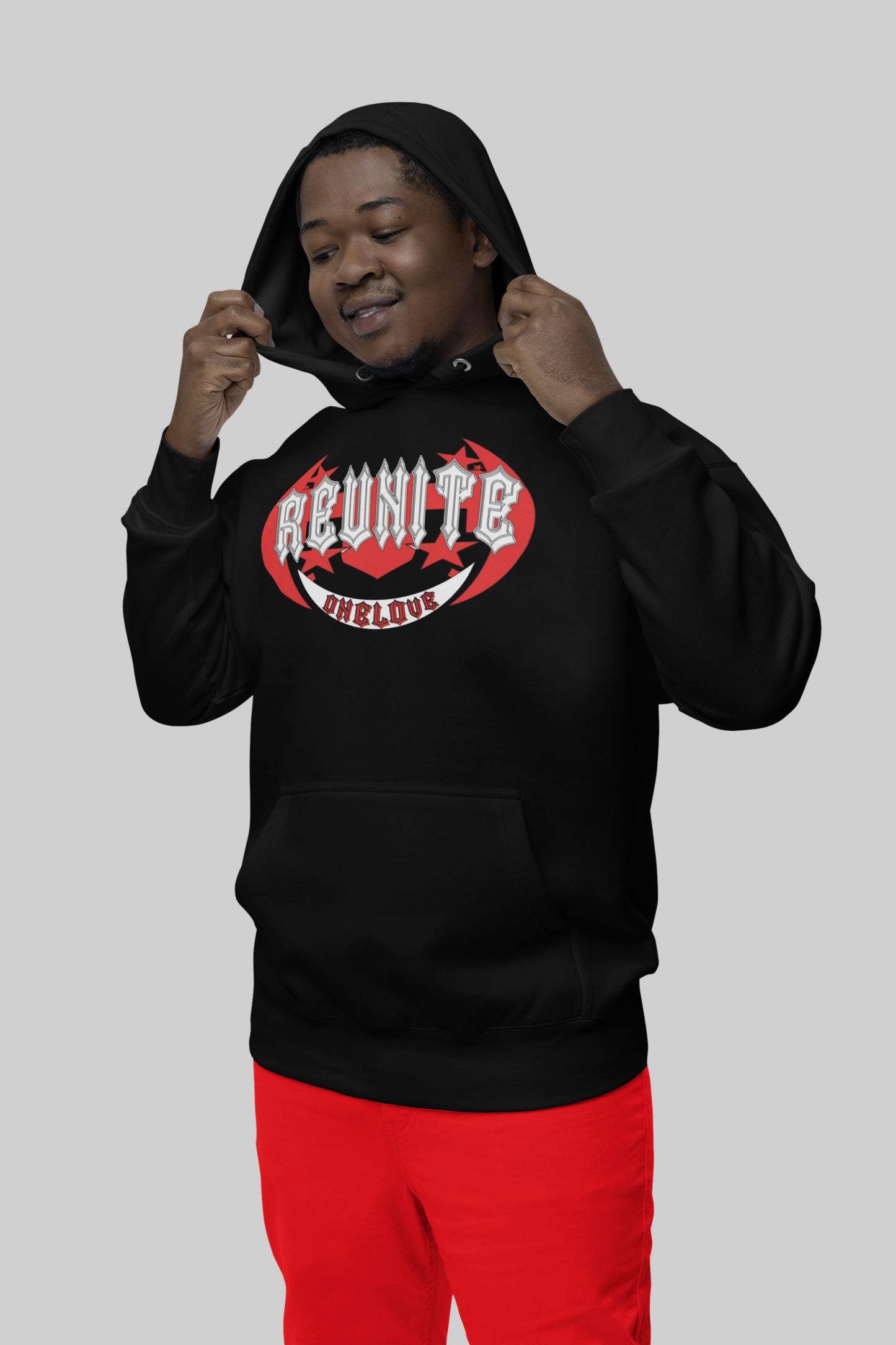 Reunite   One Love  Design Hoodie Sweatshirt